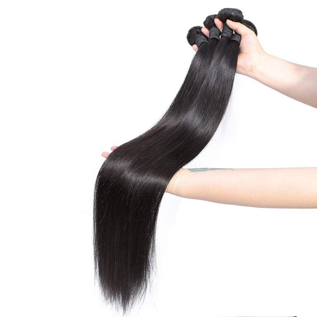 Blonde 613 Color 28 30 32 34 36 38 40 Inch Long Brazilian Straight Hair Bundle Human Hair Remy Brazilian Hair Weave Bundles