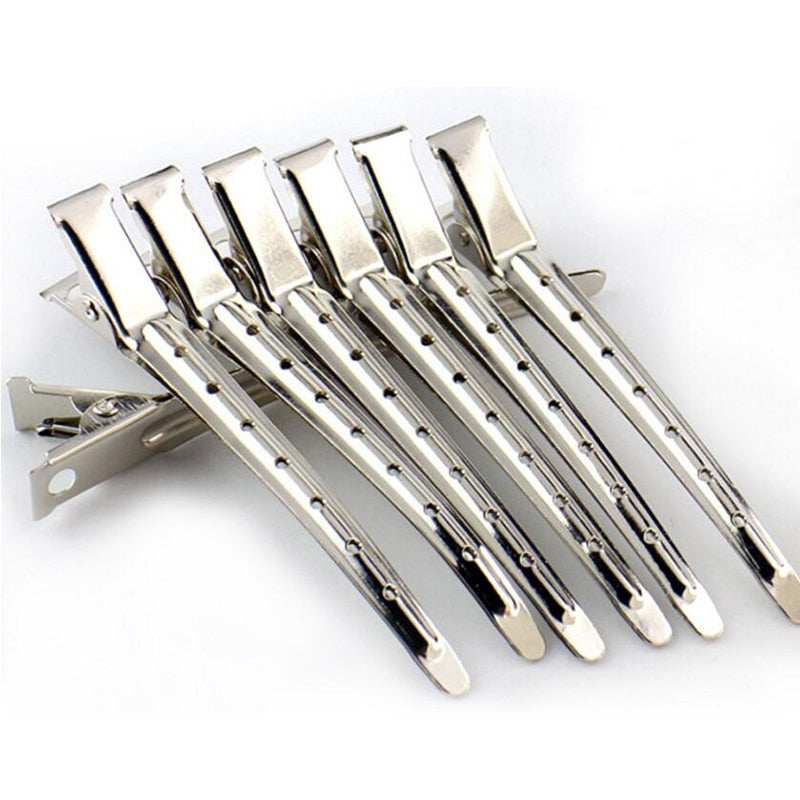 10pcs Professional Salon Stainless Hair Clips Hair Styling Tools DIY Hairdressing Hairpins Barrettes Headwear Accessories